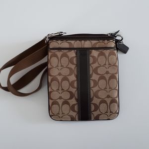 Coach Signature C Crossbody Bag Brown